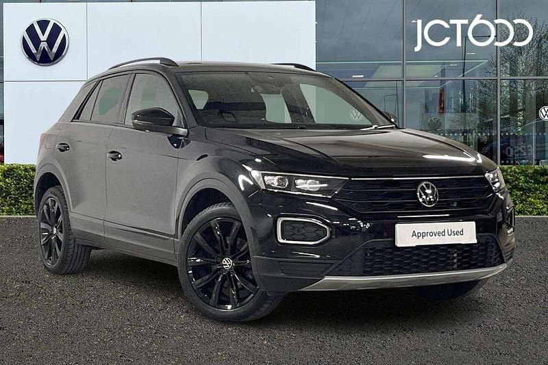 Black Used 2021 VW T-Roc Black Edition SUV | £18,294 (Fair price) - Image 1/4