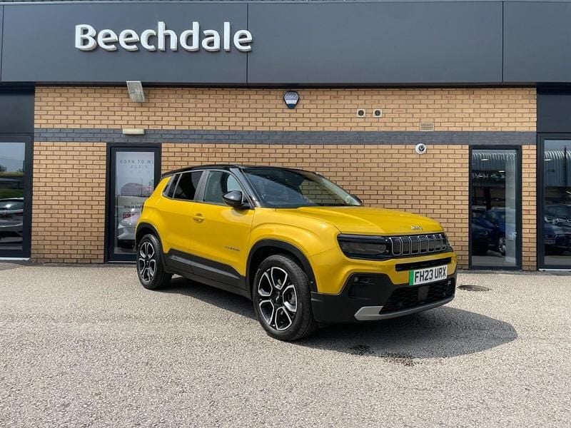 Black/yellow Used 2023 Jeep Avenger EV SUV | £18,490 (A bit pricey) - Image 1/4