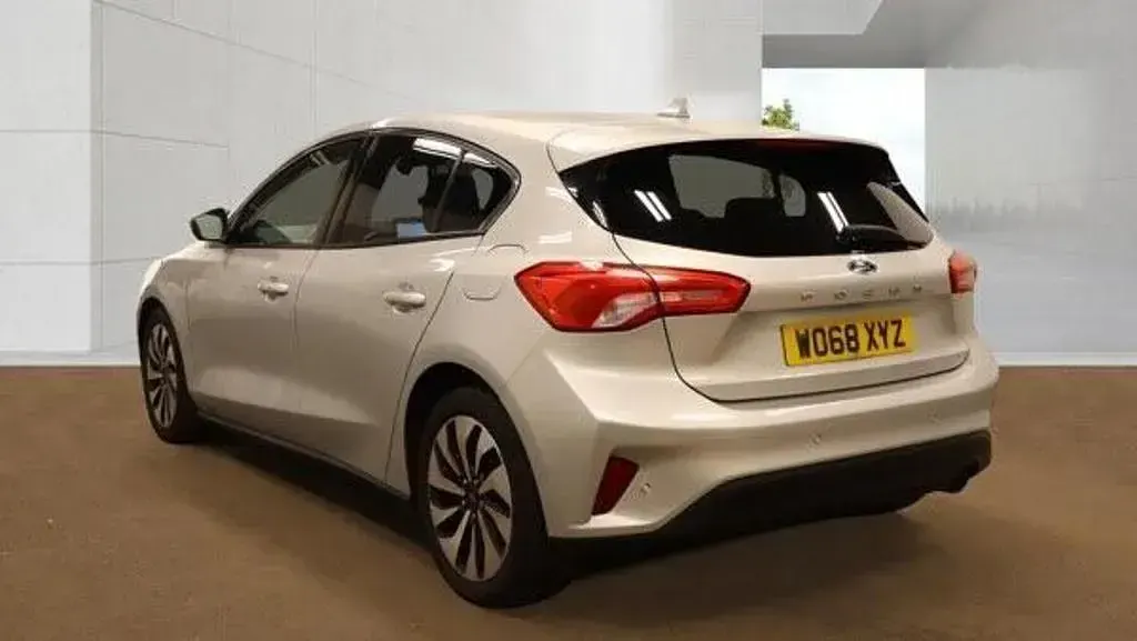 Used Ford Focus Zetec 101 HP (74 kW) 2019 Silver Hatchback