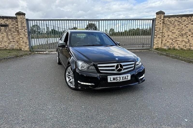 Black Used 2013 Mercedes C220 AMG Sedan | £7,299 (Fair price) - Image 1/1