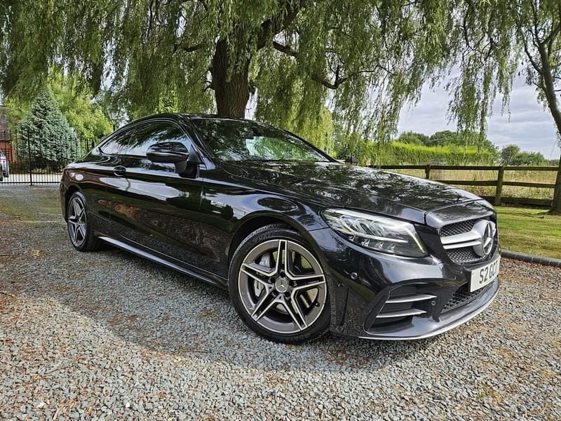 Black Used 2018 Mercedes C43 AMG Coupe | £20,495 (Fair price) - Image 1/4