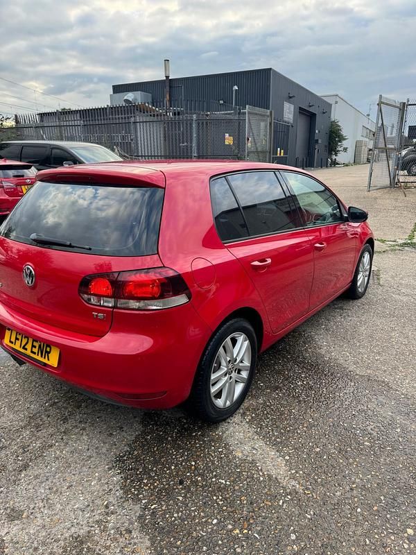 Used VW Golf VII 2012 Red Hatchback