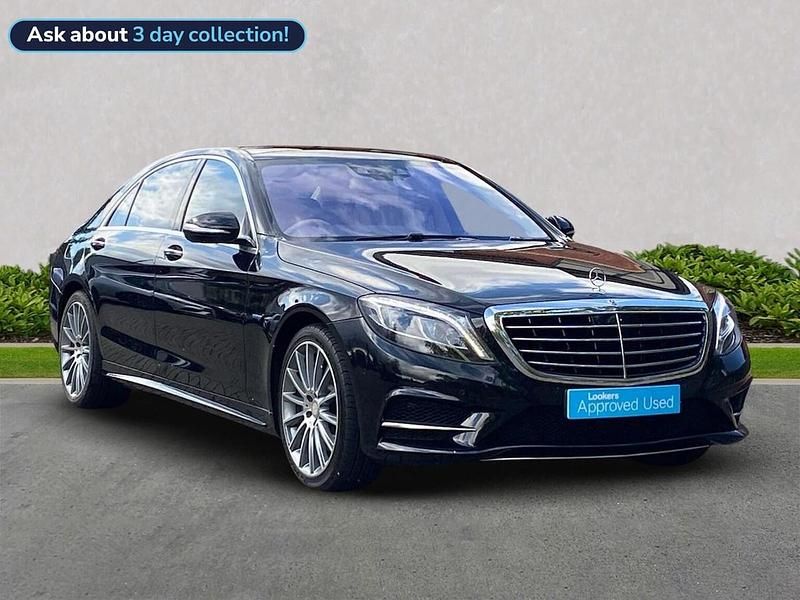 Black Used 2017 Mercedes S500 PLUG-IN HYBRID AMG line Sedan | £24,499 - Image 1/4
