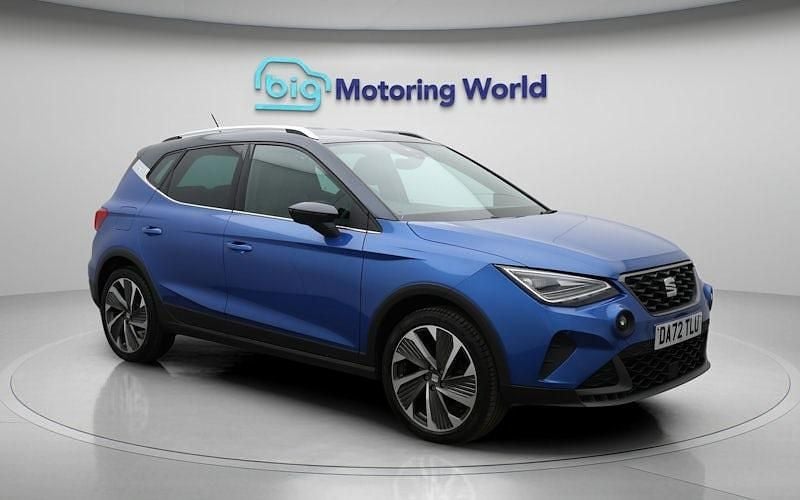 Used Seat Arona FR Sport 110 HP (80 kW) 2022 Blue SUV