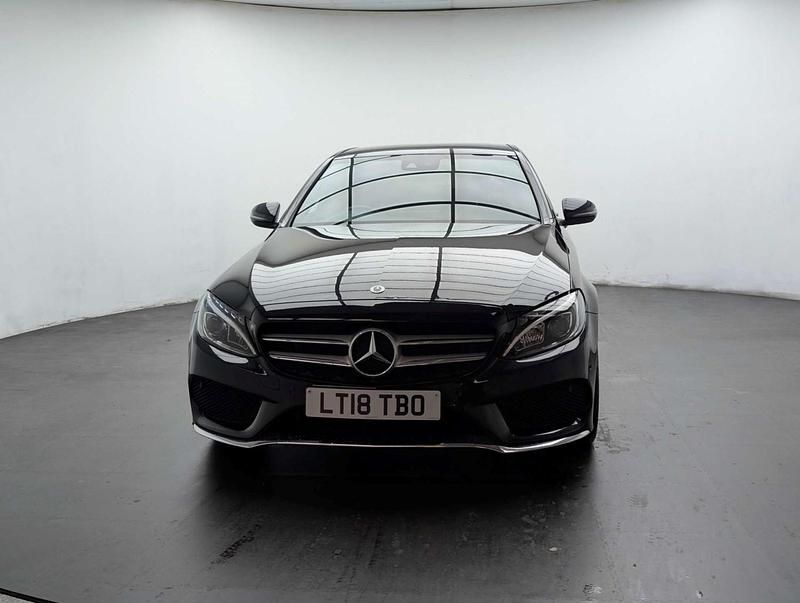 Used Mercedes C250 AMG Line Premium Plus 2018 Black Sedan