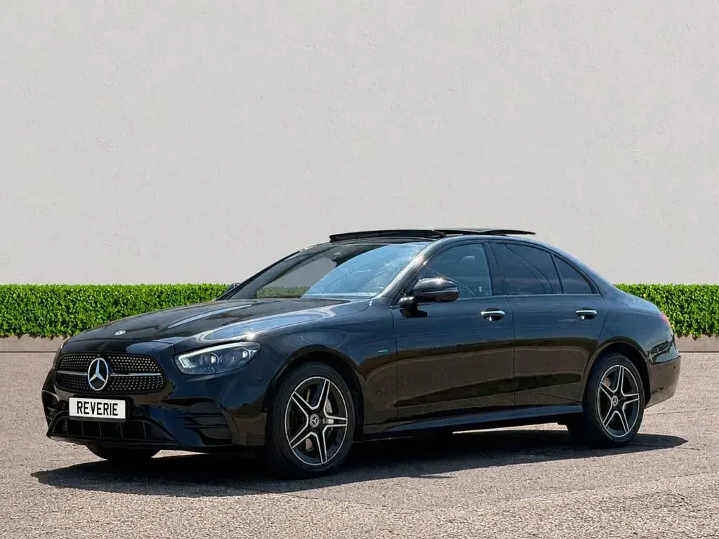 Used Mercedes E300 AMG line 2021 Black Sedan