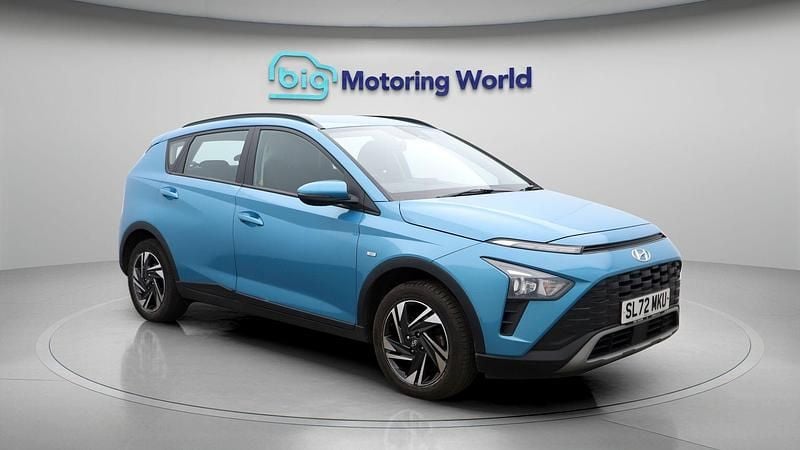 Used Hyundai Bayon SE 100 HP (73 kW) 2022 Blue SUV