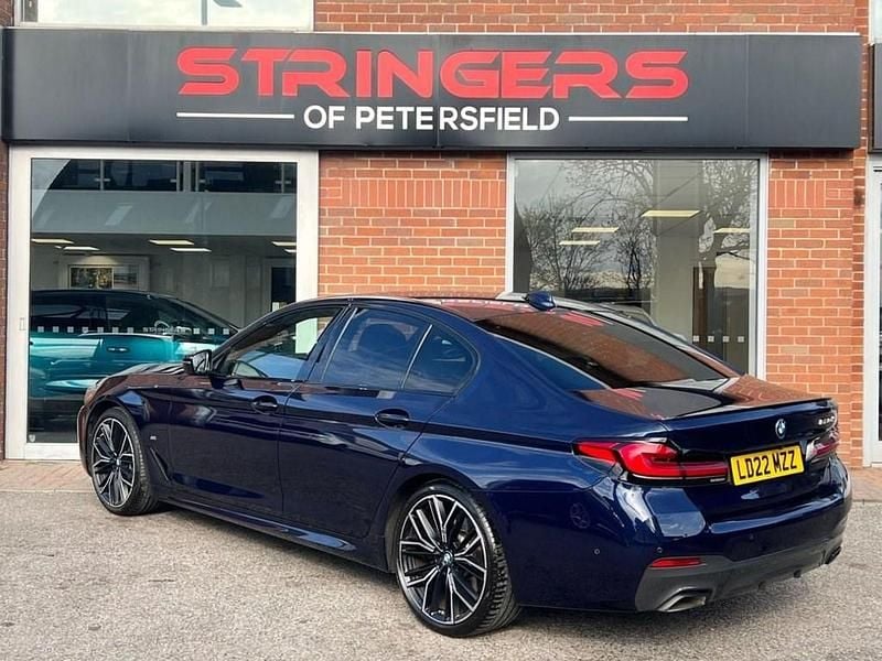 Used BMW 520 M Sport 2022 Blue Sedan