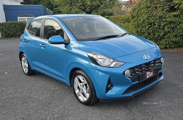 Turquoise Used 2023 Hyundai i10 SE Hatchback | £13,995 (Fair price) - Image 1/4