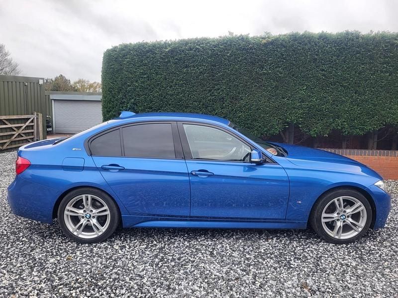 Blue Used 2017 BMW 330e M Sport Sedan | £7,595 (Fair price) - Image 1/4