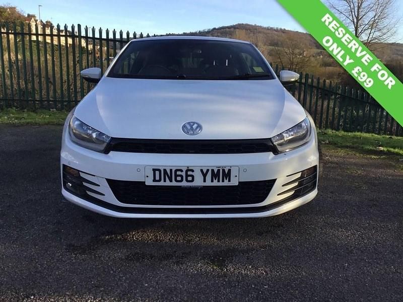 Used VW Scirocco GT 125 HP (91 kW) 2016 White Coupe