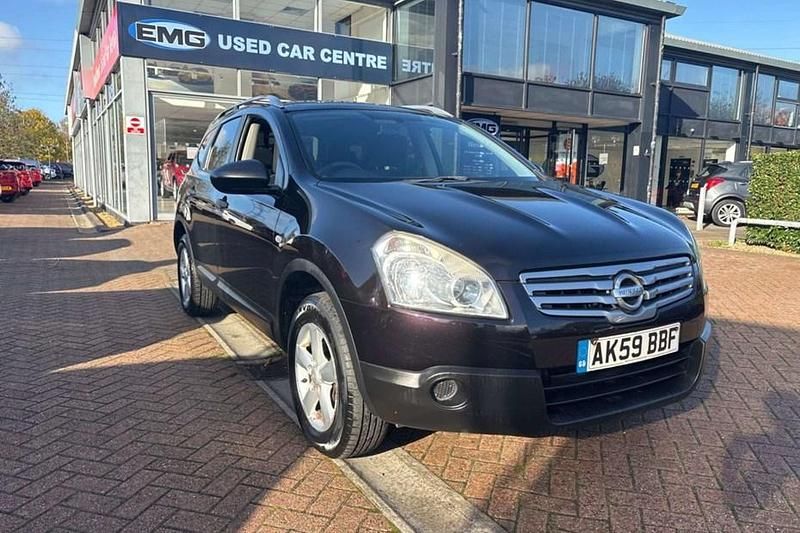 Black Used 2009 Nissan Qashqai +2 Visia SUV | £2,495 (Expensive) - Image 1/1