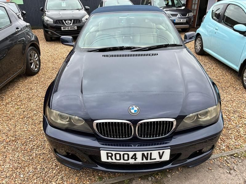 Used BMW 325 Sport Line 2004 Blue Cabriolet