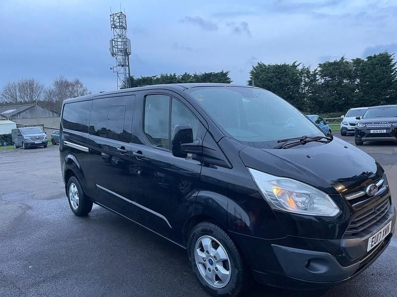 Used Ford Transit Custom Limited 170 HP (125 kW) 2017 Black Van