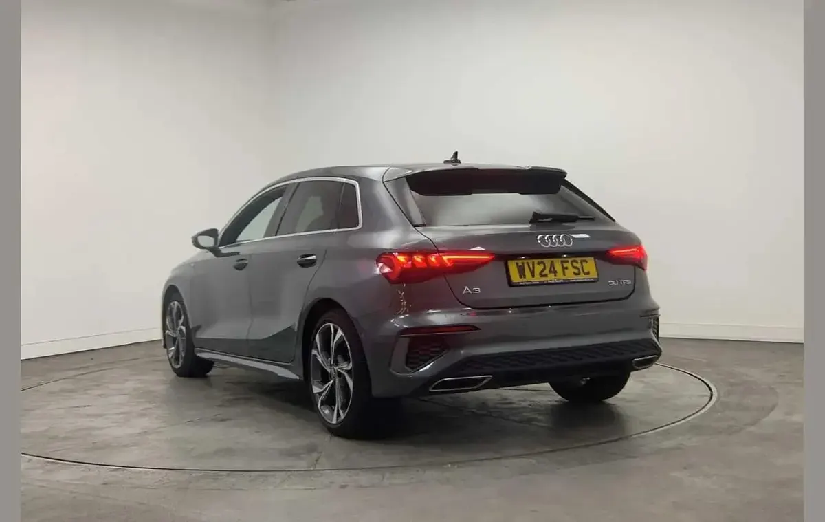 Used Audi A3 S-Line 108 HP (79 kW) 2024 Grey Hatchback