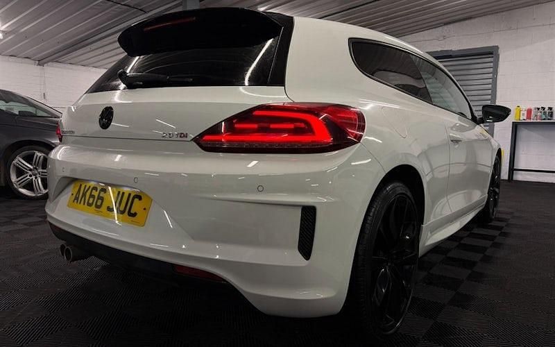Used VW Scirocco Black Edition 184 HP (135 kW) 2016 White Coupe