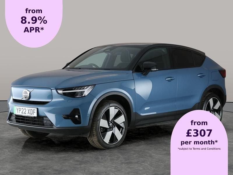 Blue Used 2022 Volvo C40 Pro SUV | £22,272 (Fair price) - Image 1/2