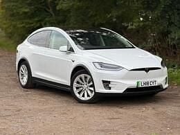 Used Tesla Model X 244 kW (333 HP) 2018 White SUV