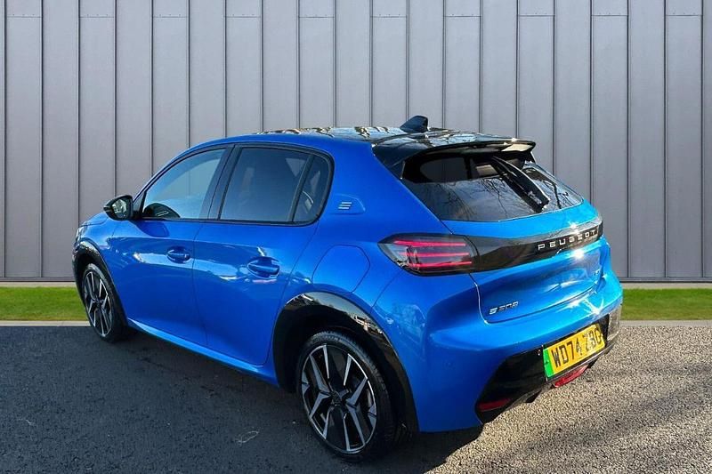 Used Peugeot e-208 GT 113 kW (154 HP) 2025 Blue Hatchback