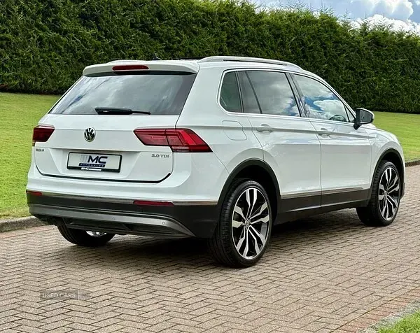 Used VW Tiguan SEL 147 HP (108 kW) 2017 White SUV