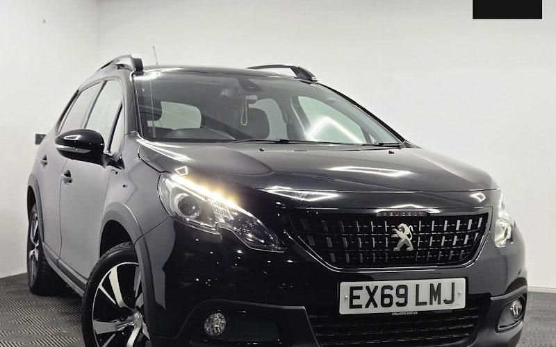 Used Peugeot 2008 GT-line 131 HP (96 kW) 2019 Black SUV