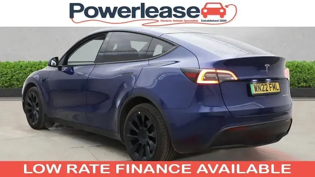 Used Tesla Model Y Long Range AWD 85 kW (116 HP) 2022 Blue SUV