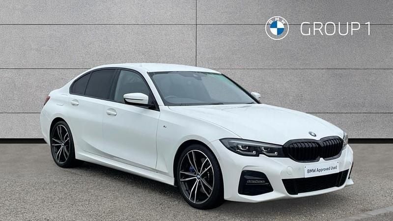 Alpine white Used 2021 BMW 320 M Sport Sedan | £21,995 (Fair price) - Image 1/4