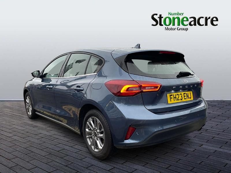 Used Ford Focus Titanium 155 HP (114 kW) 2023 Blue Hatchback