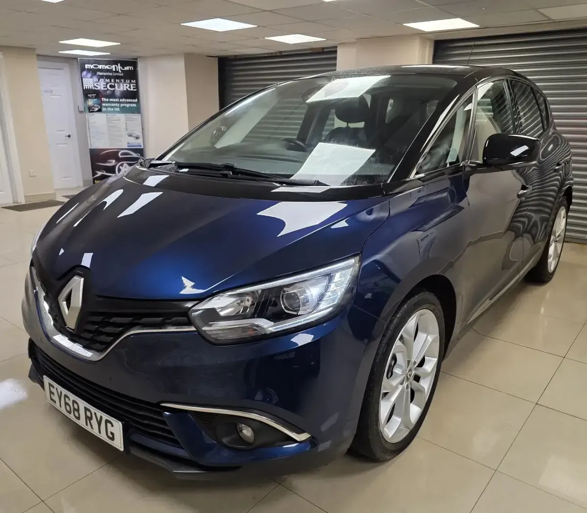 Usado Renault Scénic IV Iconic 2018 Azul Monovolume