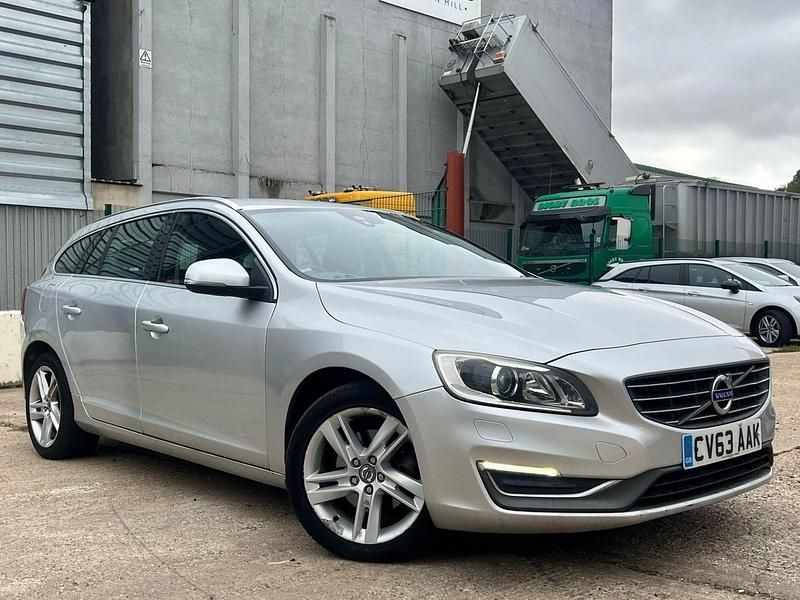 Silver Used 2013 Volvo V60 SE Lux Estate | £4,500 (Good price) - Image 1/4