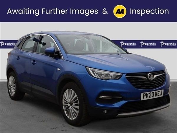 Blue Used 2020 Vauxhall Grandland X Business Edition SUV | £10,410 (A bit pricey) - Image 1/1