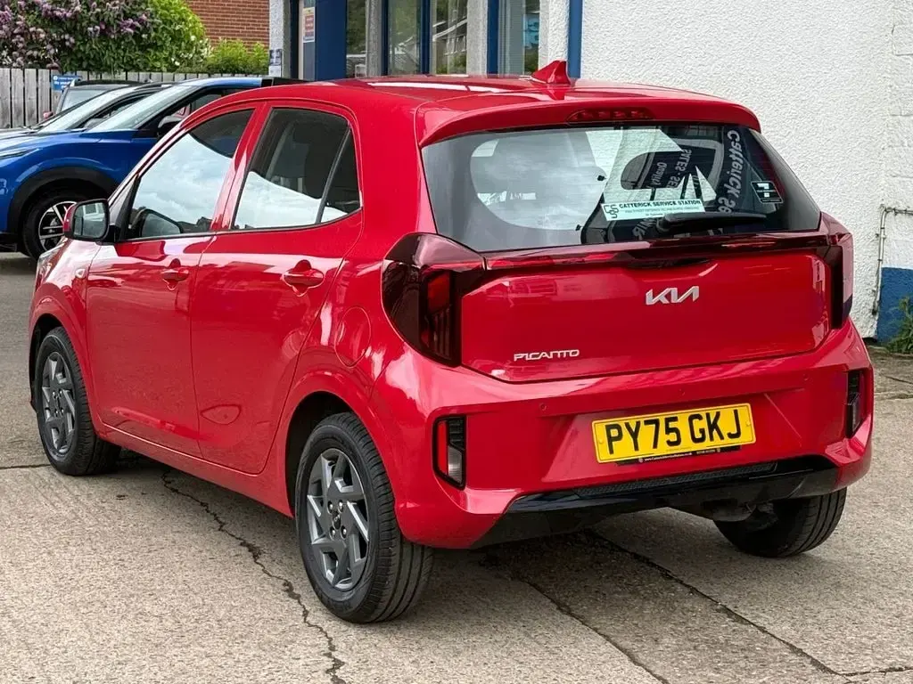 Used Kia Picanto 2025 Red Hatchback