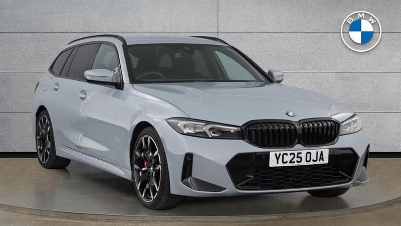 Grey Used 2025 BMW 320 M Sport Estate | £34,950 (A bit pricey) - Image 1/4