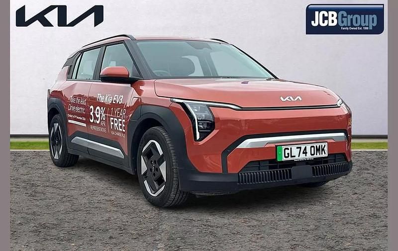 Orange Used 2024 Kia EV3 Air SUV | £29,795 (Super price) - Image 1/4