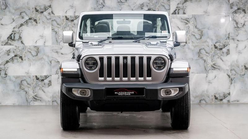 Used Jeep Wrangler Overland 2019 Grey SUV