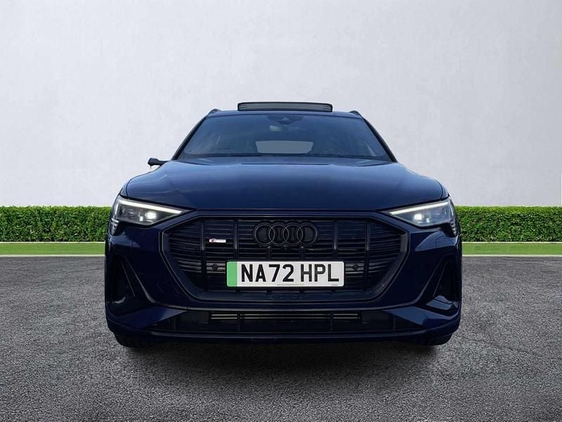 Used Audi e-tron Advanced 300 kW (408 HP) 2022 Blue SUV