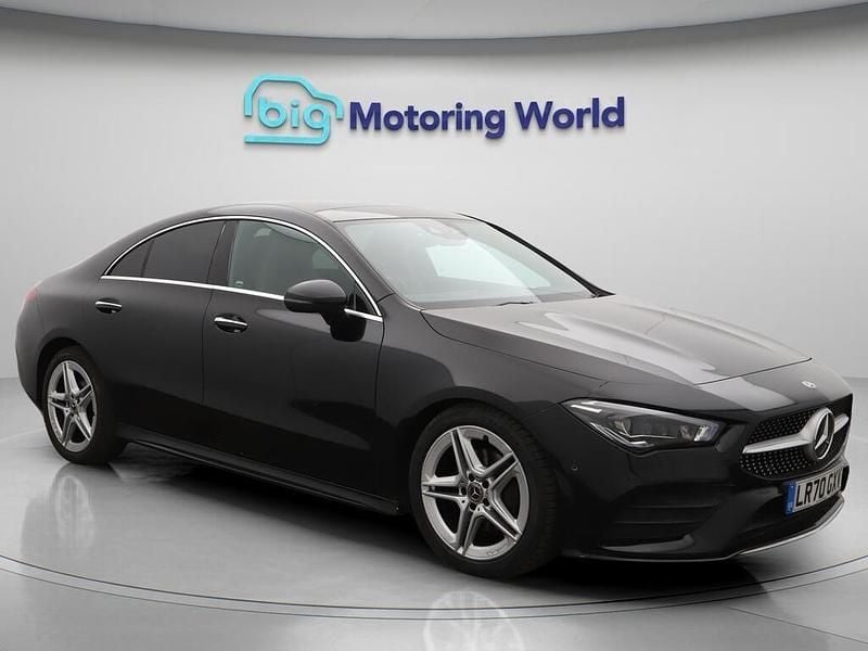 Black Used 2020 Mercedes CLA180 AMG line Sedan | £22,500 (Fair price) - Image 1/4