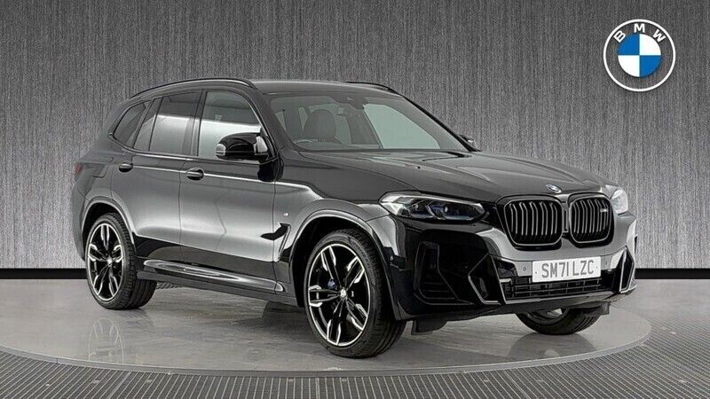 Black Used 2022 BMW X3 M Sport SUV | £41,499 (A bit pricey) - Image 1/4