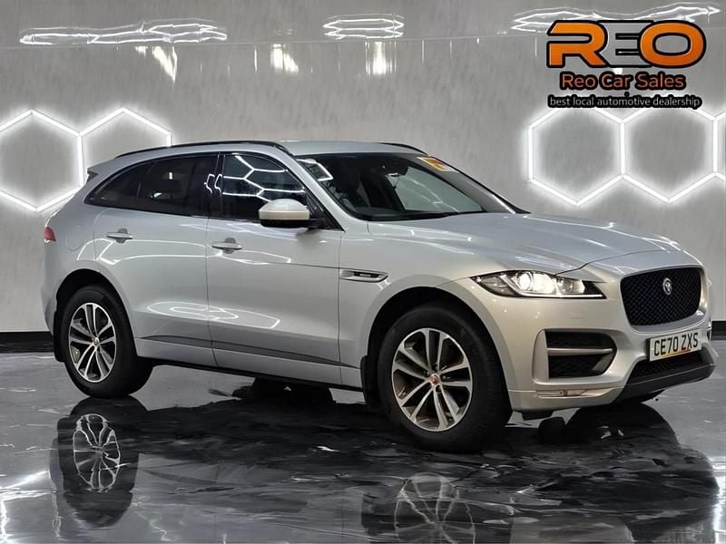 Used Jaguar F-Pace R-Sport 180 HP (132 kW) 2020 Silver SUV