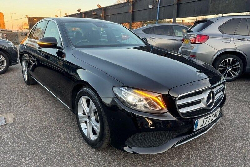 Black Used 2017 Mercedes E220 SE Sedan | £12,399 (Good price) - Image 1/1