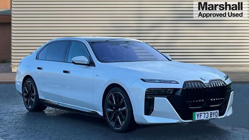 Used BMW i7 M Sport 400 kW (544 HP) 2023 Mineral white metallic  Sedan