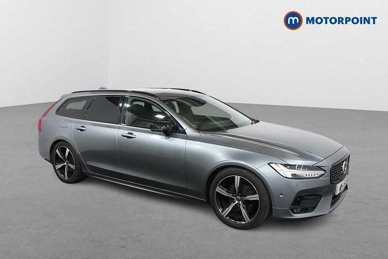 Grey Used 2020 Volvo V90 R-Design Estate | £27,949 (Fair price) - Image 1/4