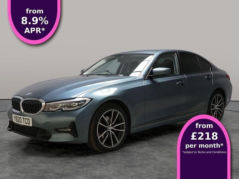 Blue Used 2020 BMW 320e Sport Line Sedan | £14,790 (Expensive) - Image 1/3