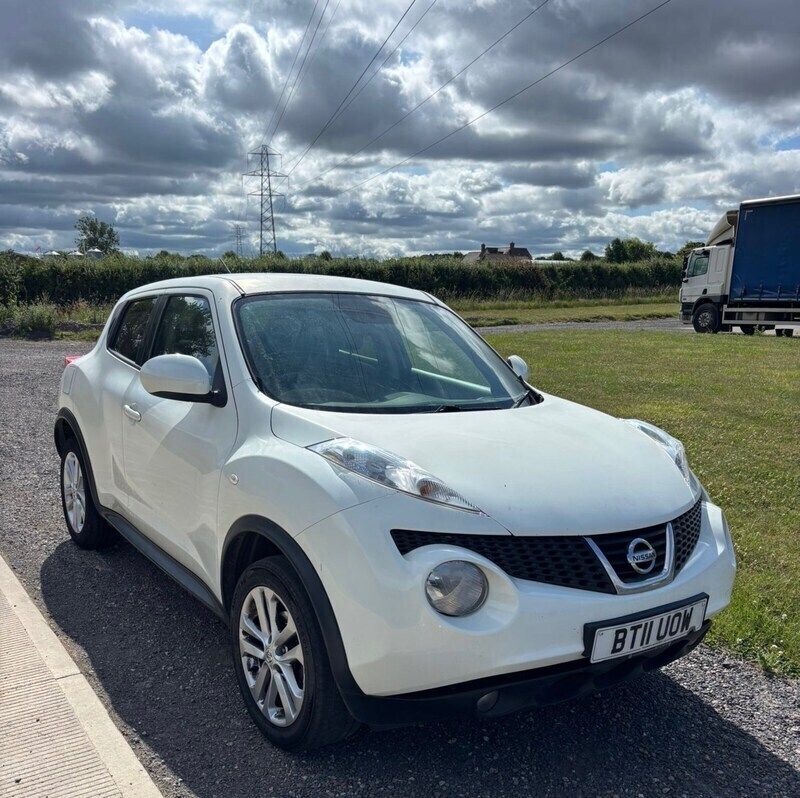 White Used 2011 Nissan Juke Acenta SUV | £995 (Fair price) - Image 1/4