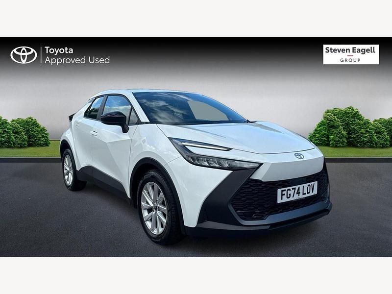 White Used 2024 Toyota C-HR SUV | £24,200 (Good price) - Image 1/3