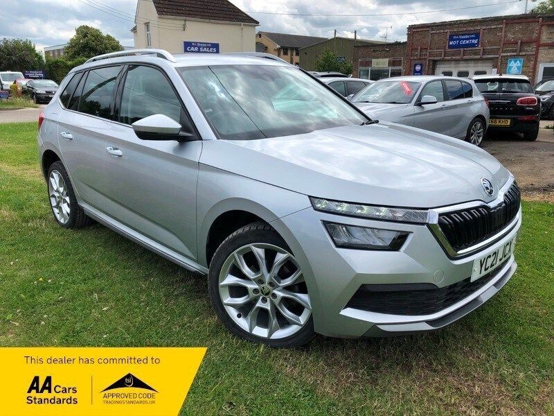 Silver Used 2021 Skoda Kamiq SE L SUV | £14,295 (Good price) - Image 1/4