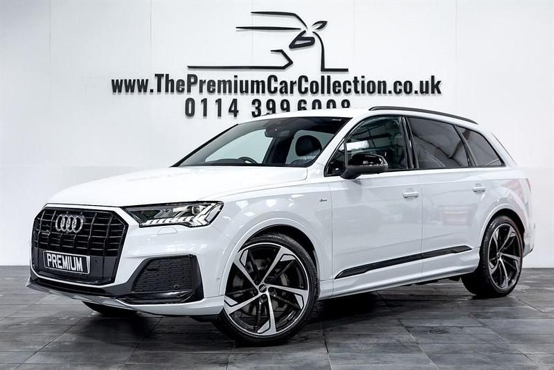Used Audi Q7 Black Edition 286 HP (210 kW) 2021 White SUV