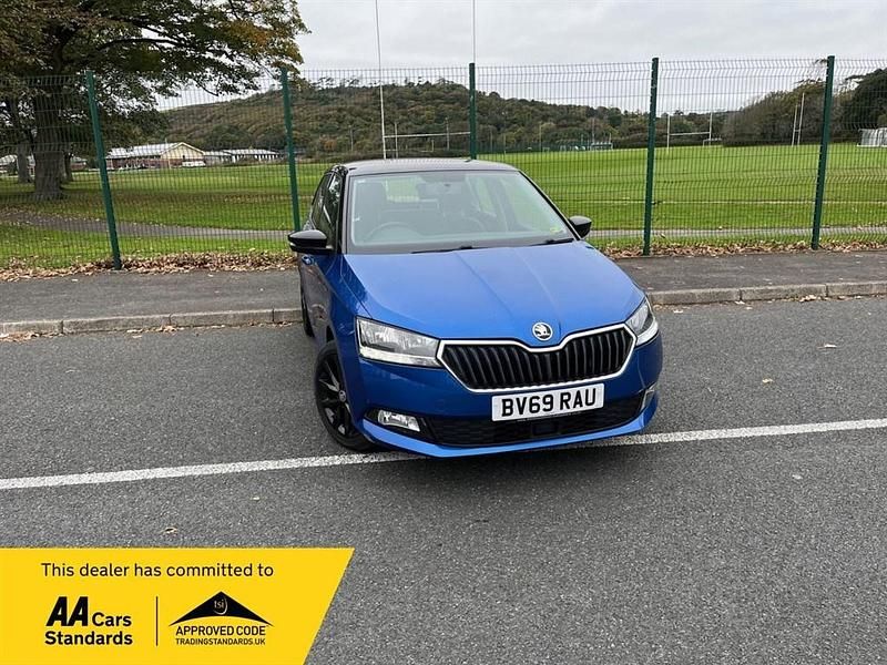 Blue Used 2019 Skoda Fabia Colour Edition Hatchback | £8,995 (Fair price) - Image 1/4