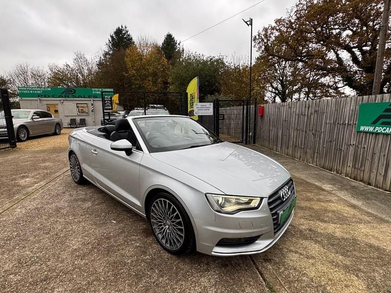 Silver Used 2014 Audi A3 Cabriolet Sport Cabriolet | £5,995 (Expensive) - Image 1/4