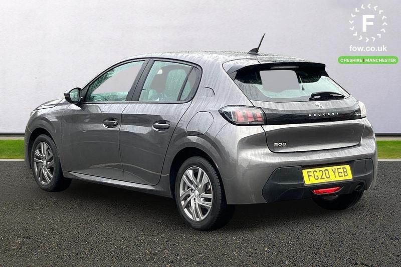 Used Peugeot 208 Active 102 HP (75 kW) 2020 Grey Hatchback